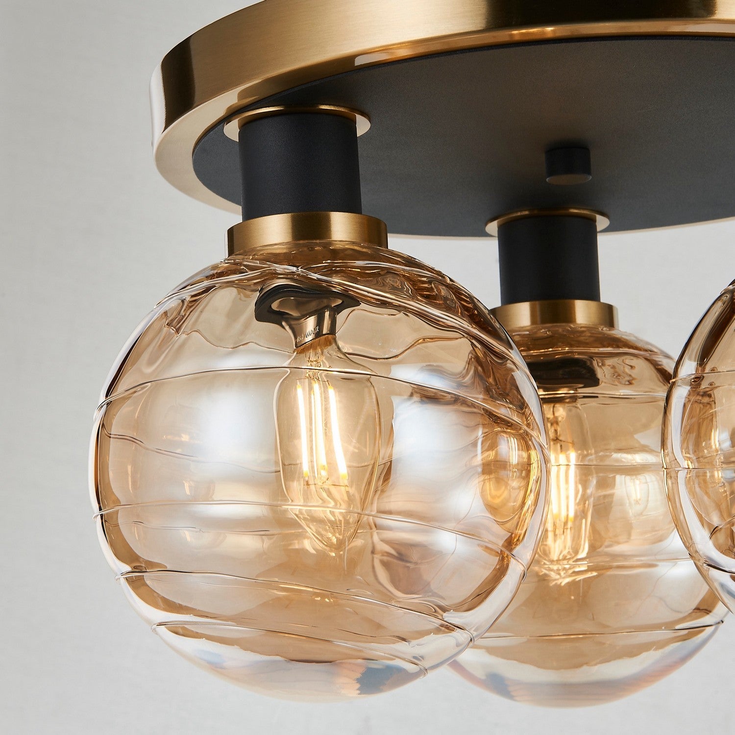 Semi-plafonnier 3 lumières | Gem