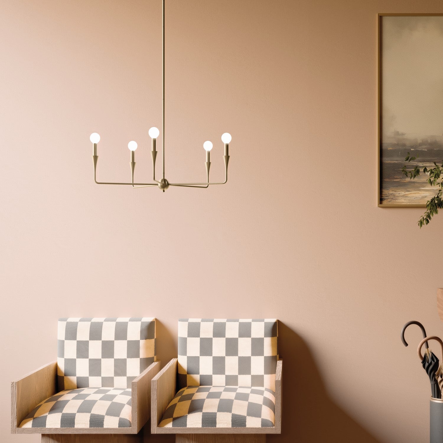Lustre 5 lumières | Alvaro
