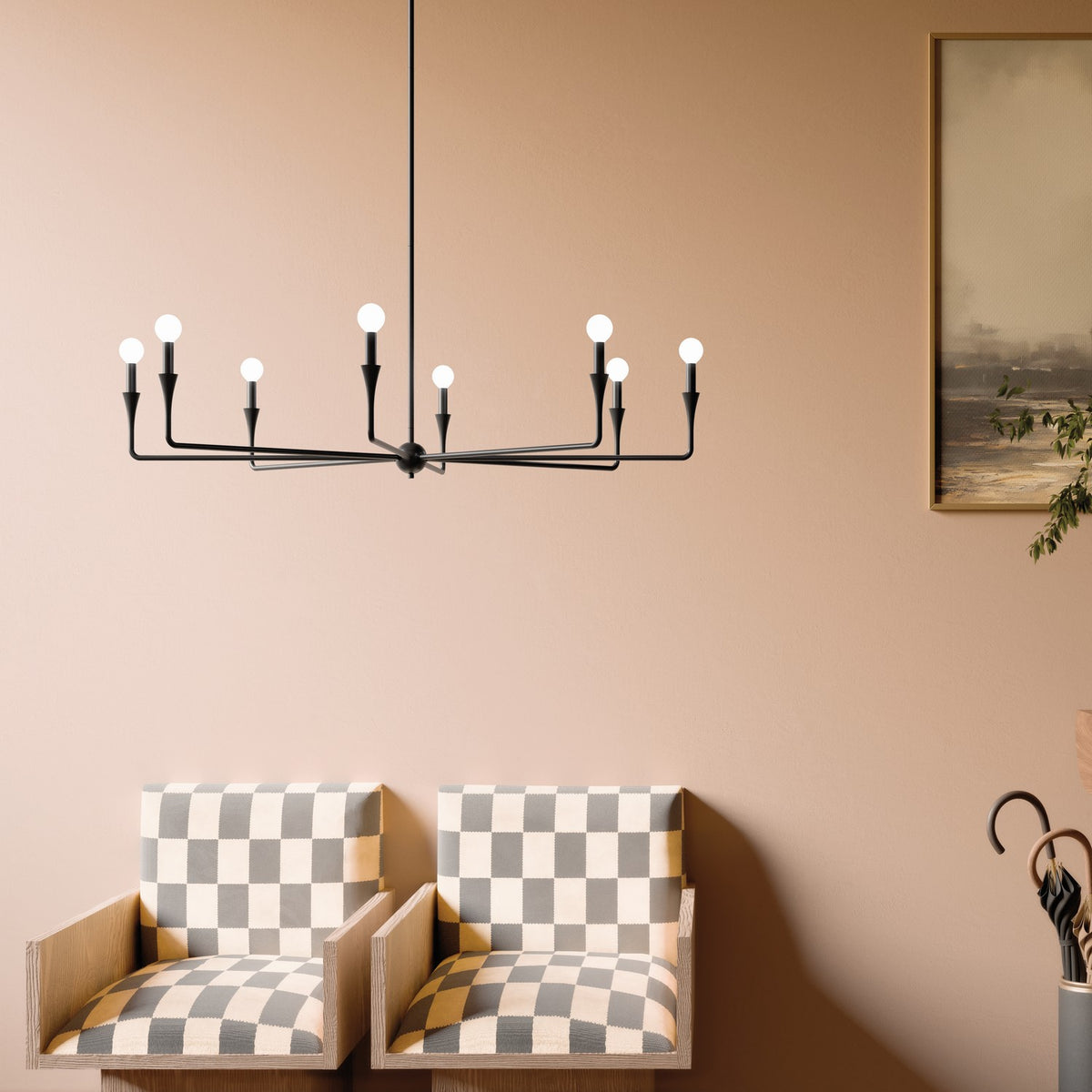 Lustre 8 lumières | Alvaro
