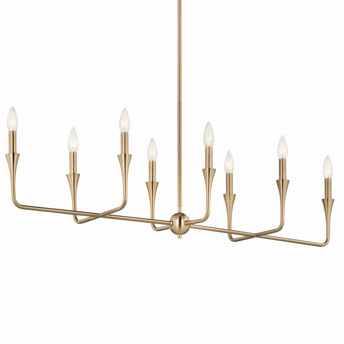 Lustre linéaire 8 lumières | Alvaro