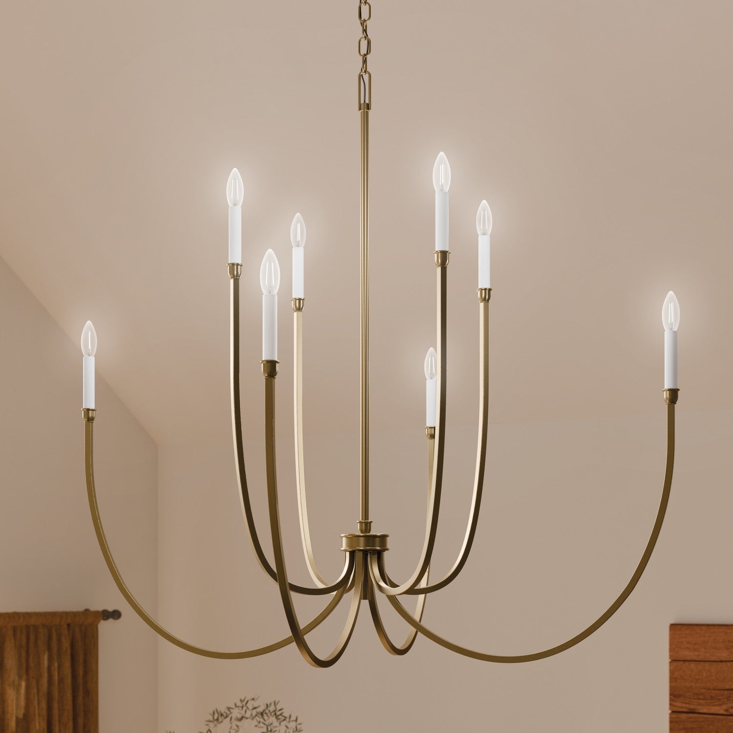 Lustre d'entrée 8 lumières | Malene