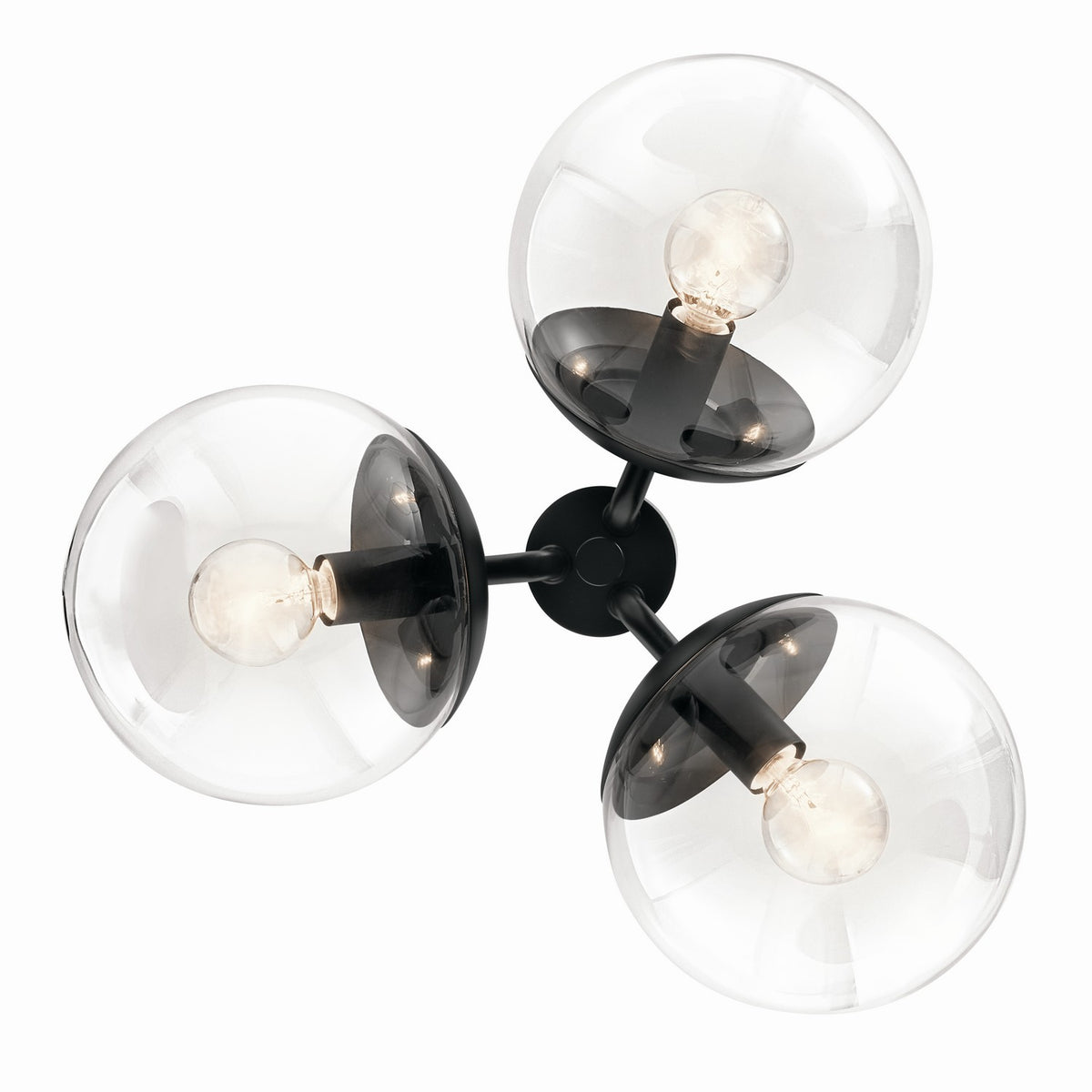 Lustre ou semi-plafonnier 3 lumières | Silvarious