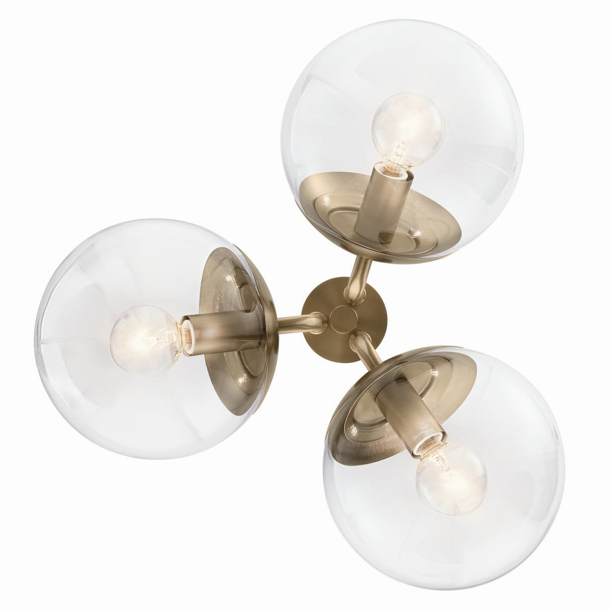 Lustre ou semi-plafonnier 3 lumières | Silvarious