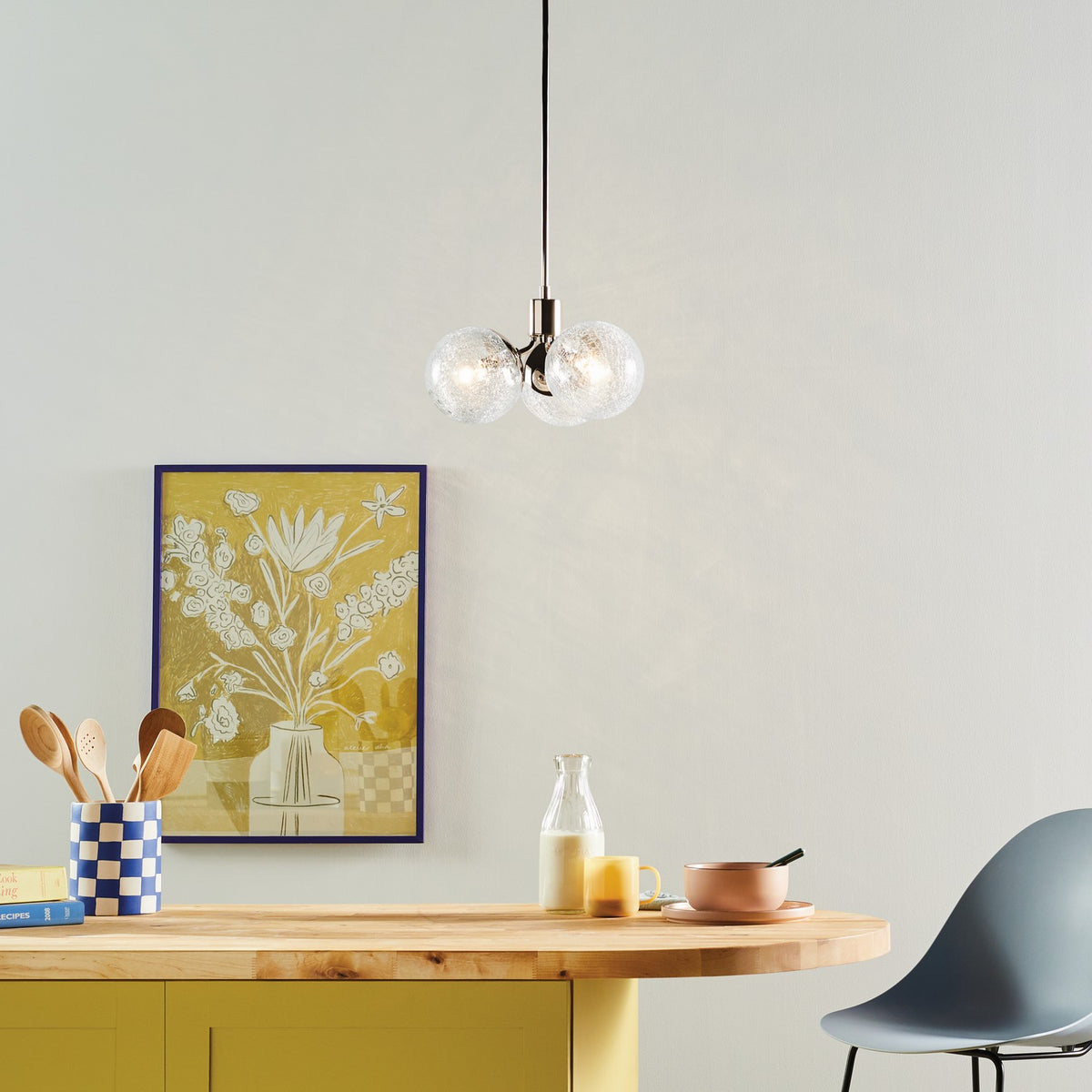 Lustre ou semi-plafonnier 3 lumières | Silvarious