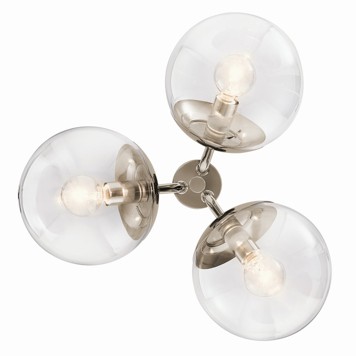 Lustre ou semi-plafonnier 3 lumières | Silvarious