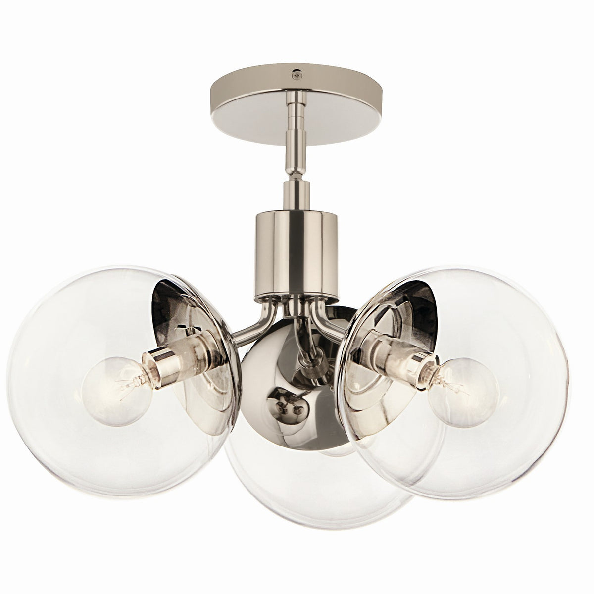 Lustre ou semi-plafonnier 3 lumières | Silvarious