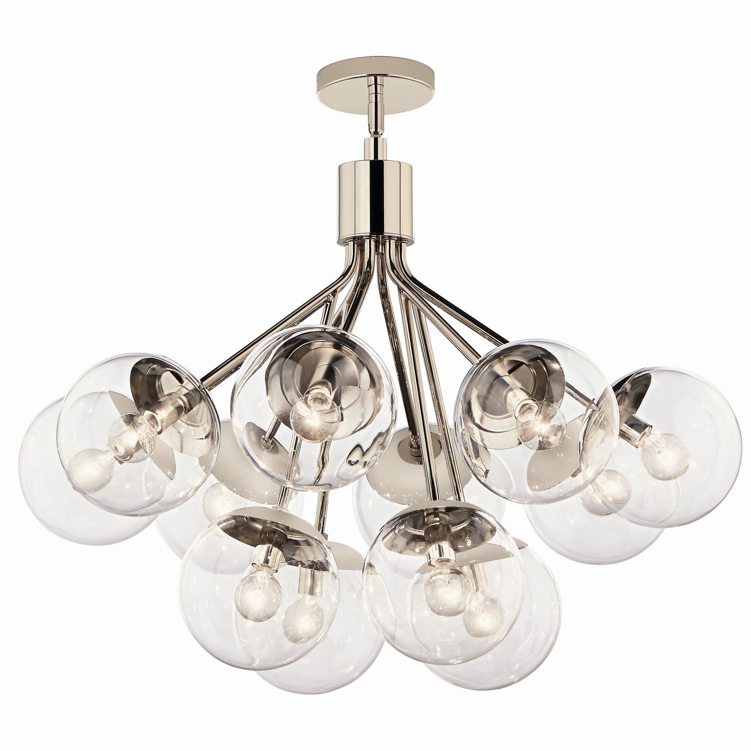 Lustre convertible 12 lumières | Silvarious