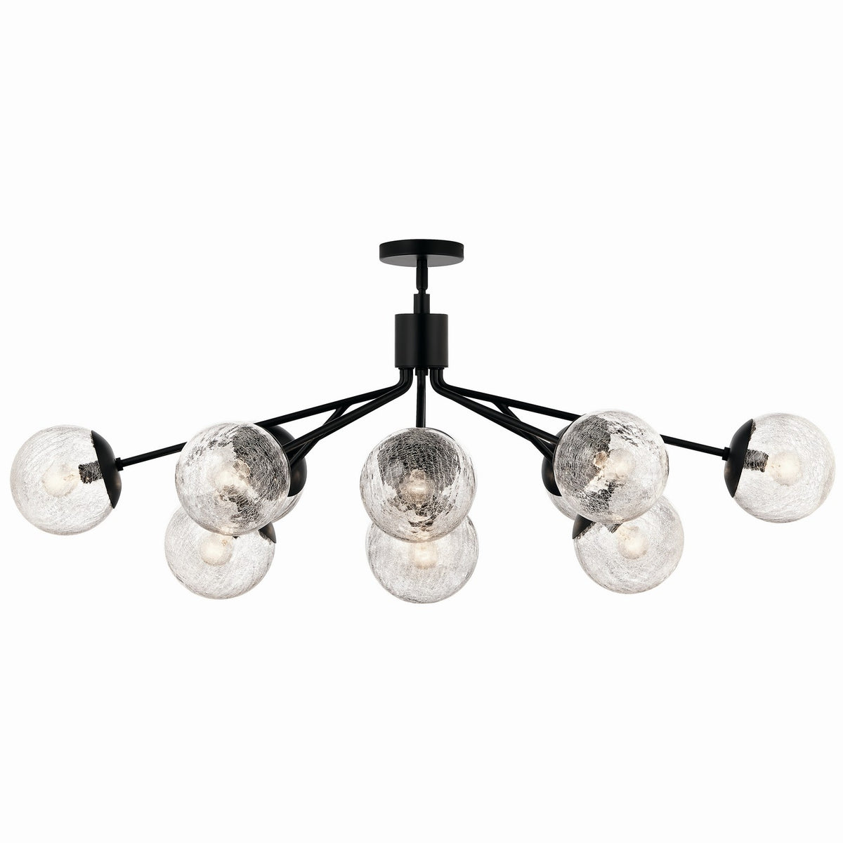 Lustre linéaire convertible 12 lumières | Silvarious