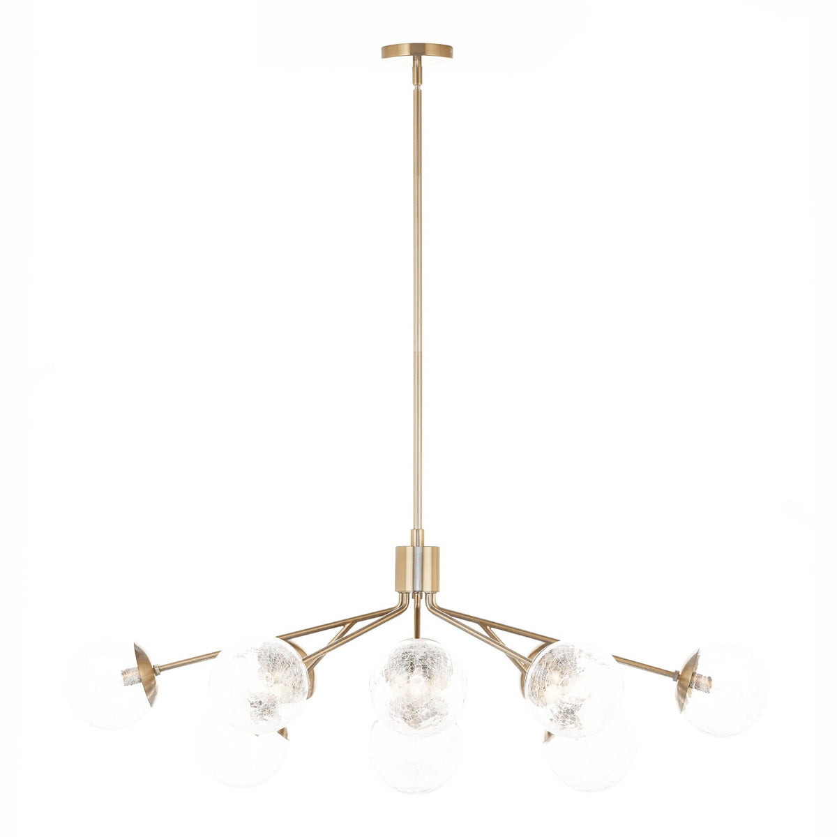 Lustre linéaire convertible 12 lumières | Silvarious