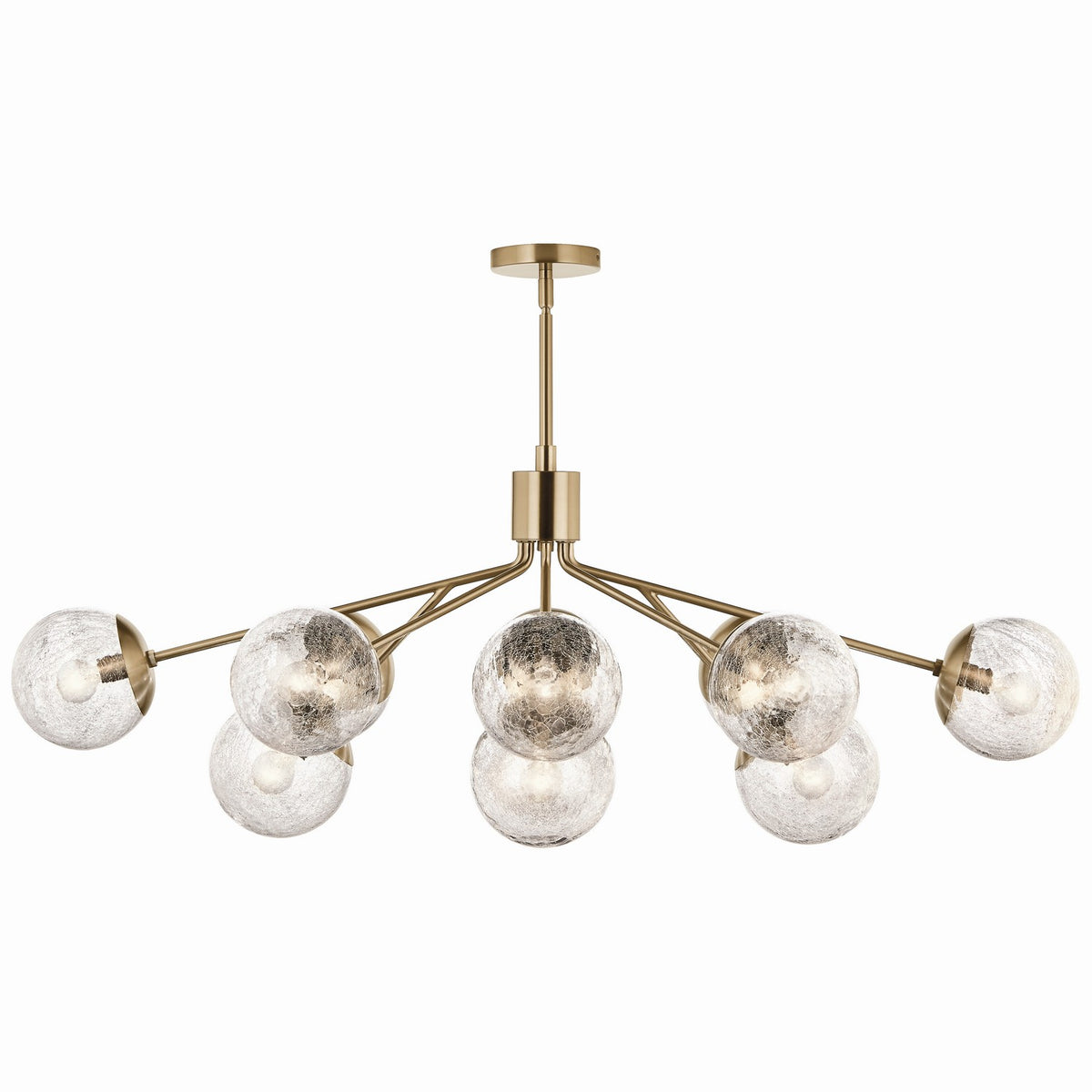 Lustre linéaire convertible 12 lumières | Silvarious