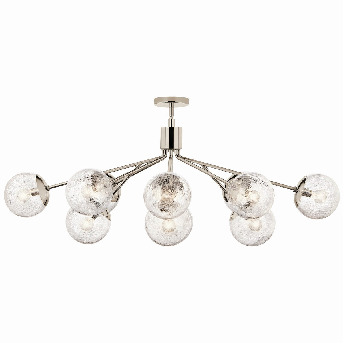 Lustre linéaire convertible 12 lumières | Silvarious