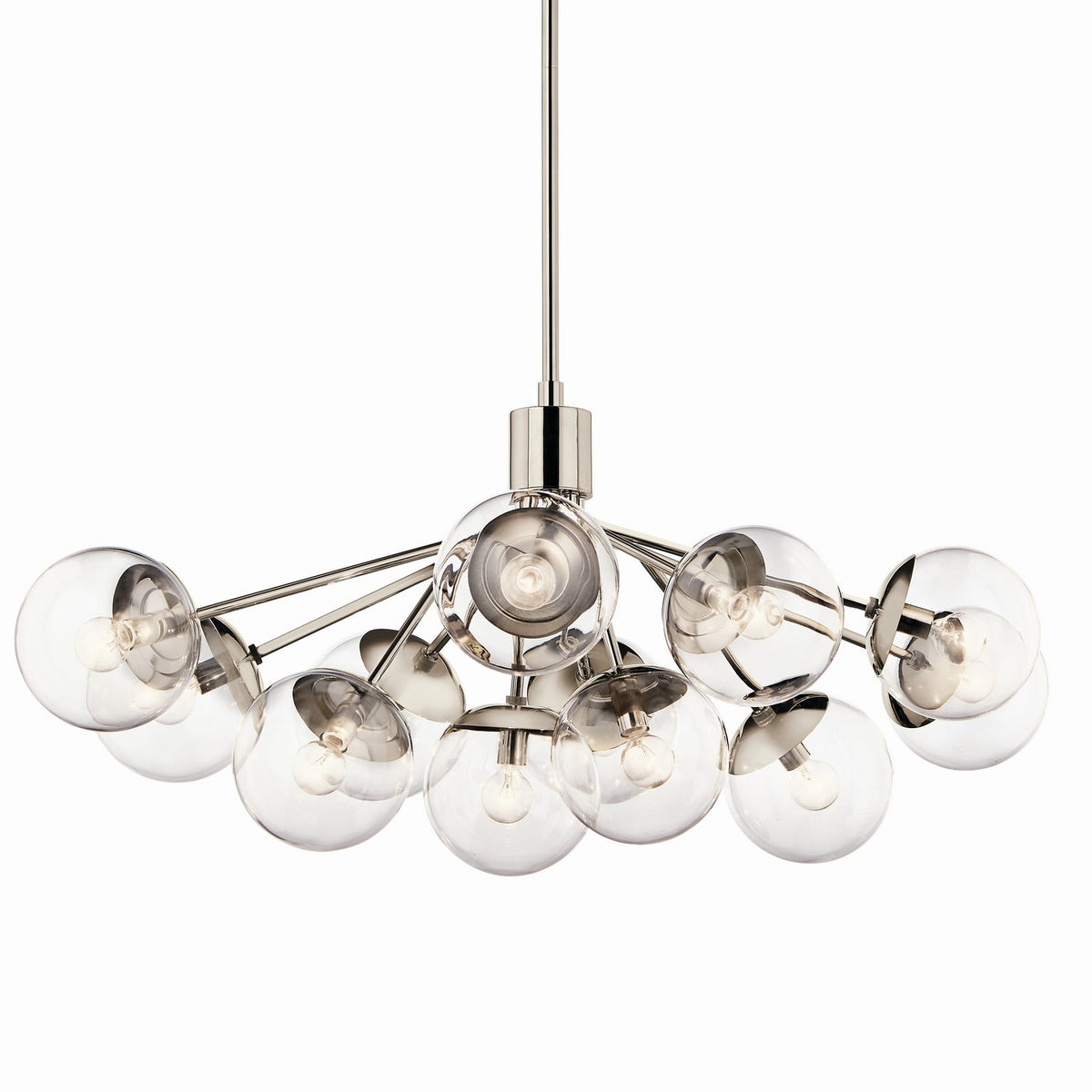 Lustre linéaire convertible 12 lumières | Silvarious