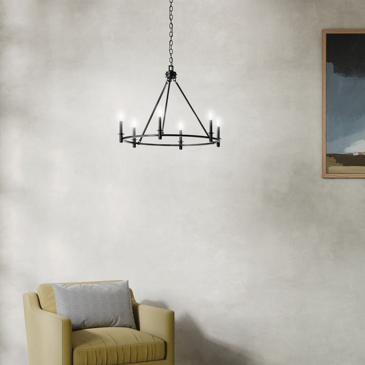 Lustre 6 lumières | Carrick