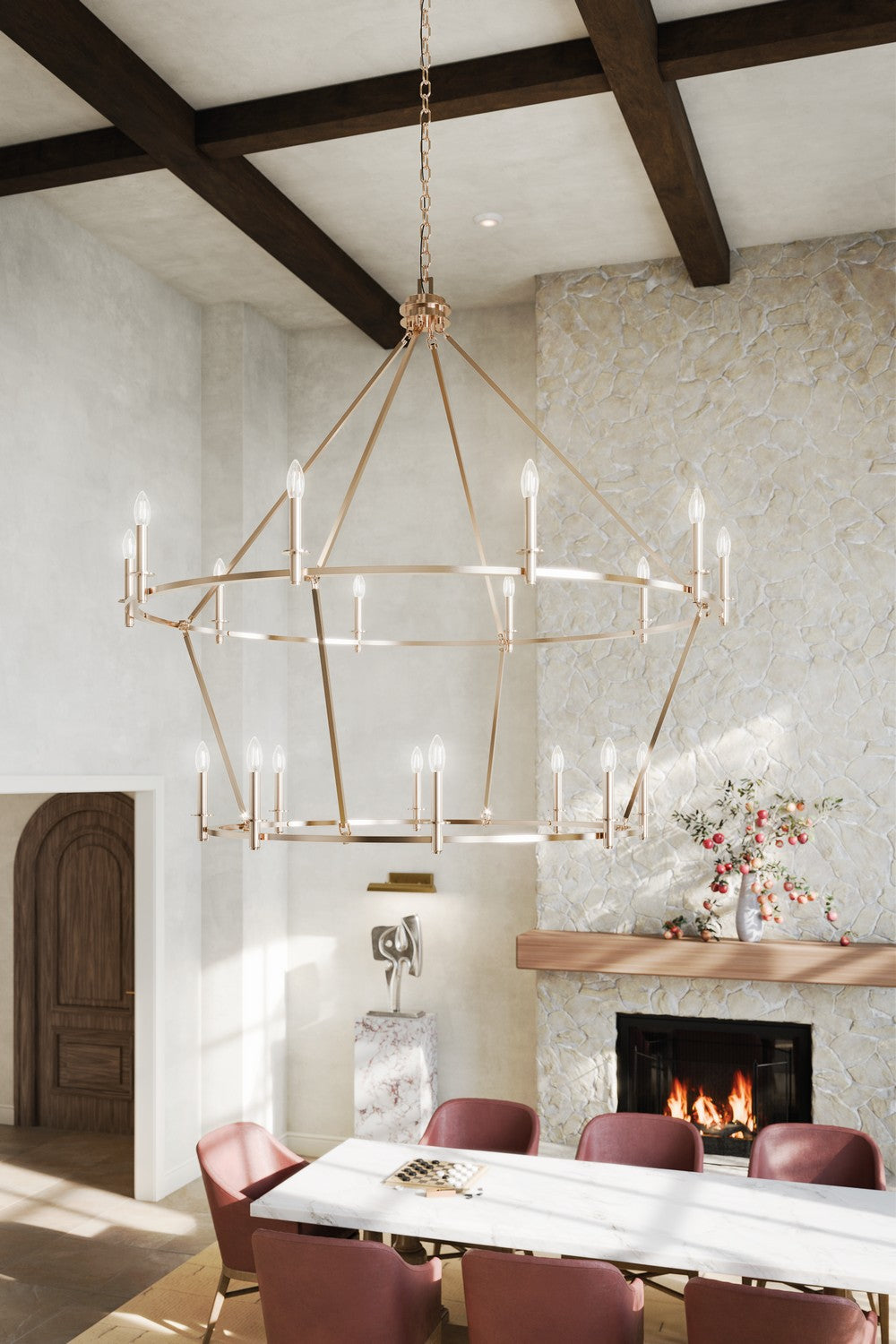 Lustre 18 lumières | Carrick
