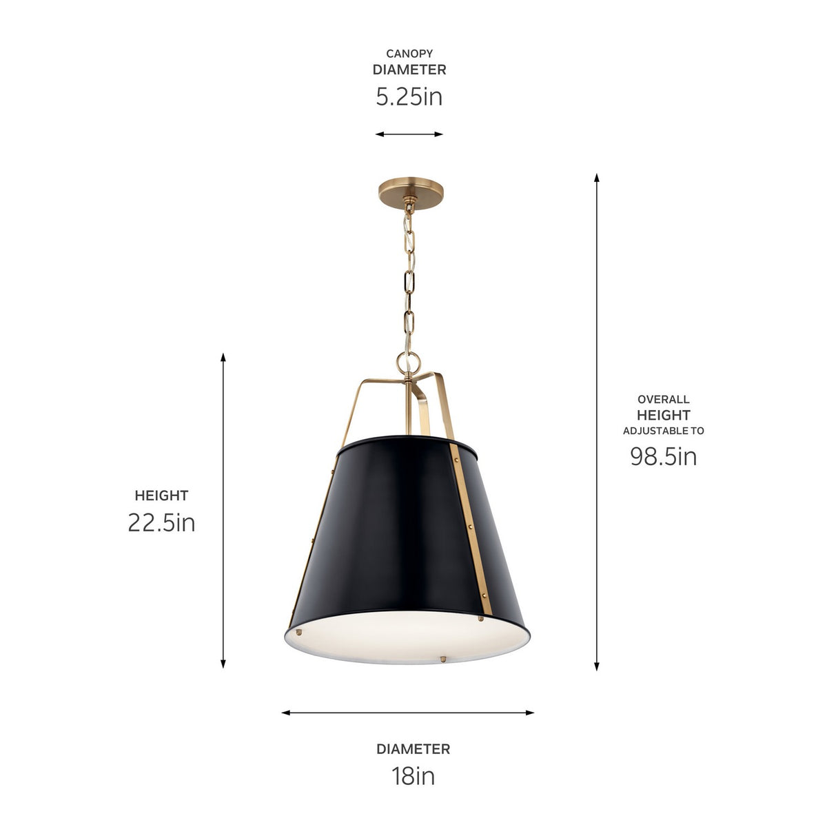 Suspension 2 lumières | Etcher