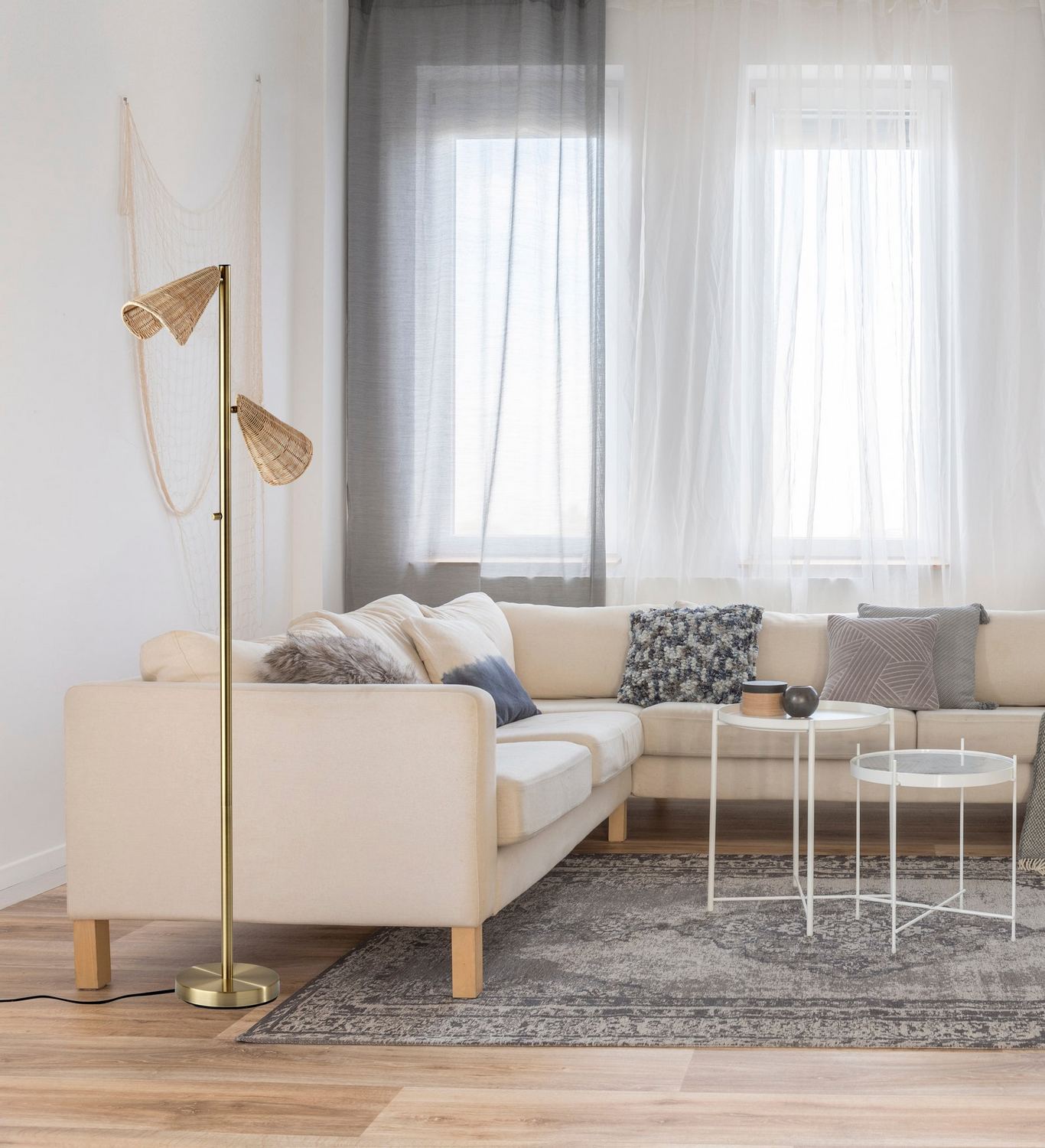 Lampadaire à têtes multiples | Cove