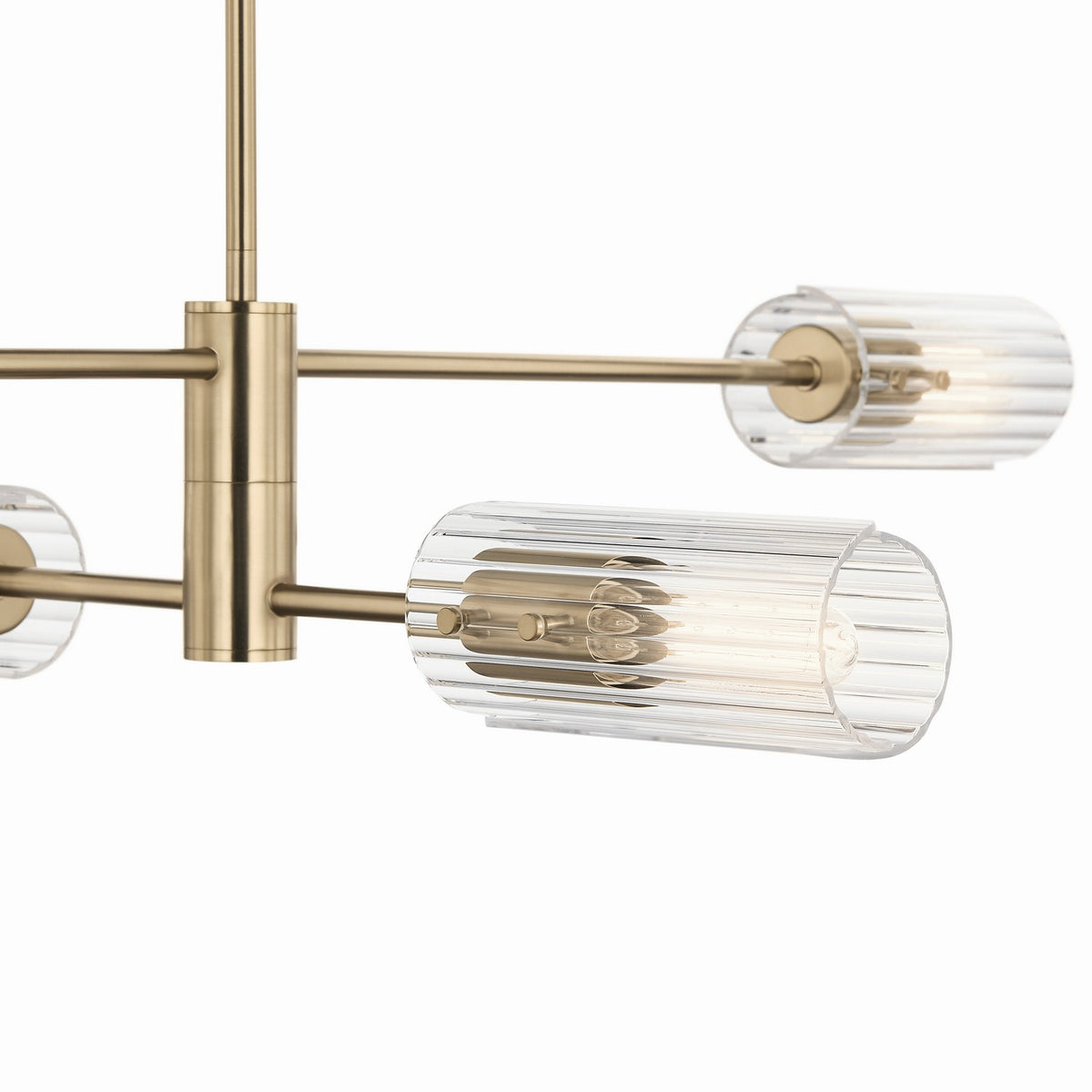 Lustre linéaire 4 lumières | Velestino