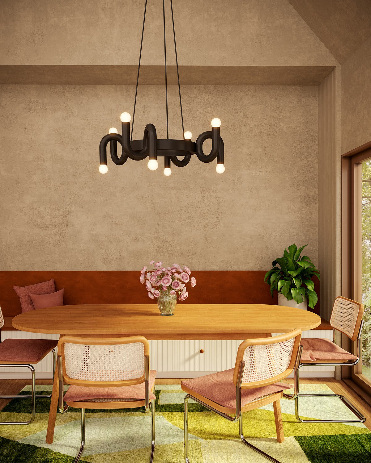 Lustre 8 lumières | Sadie