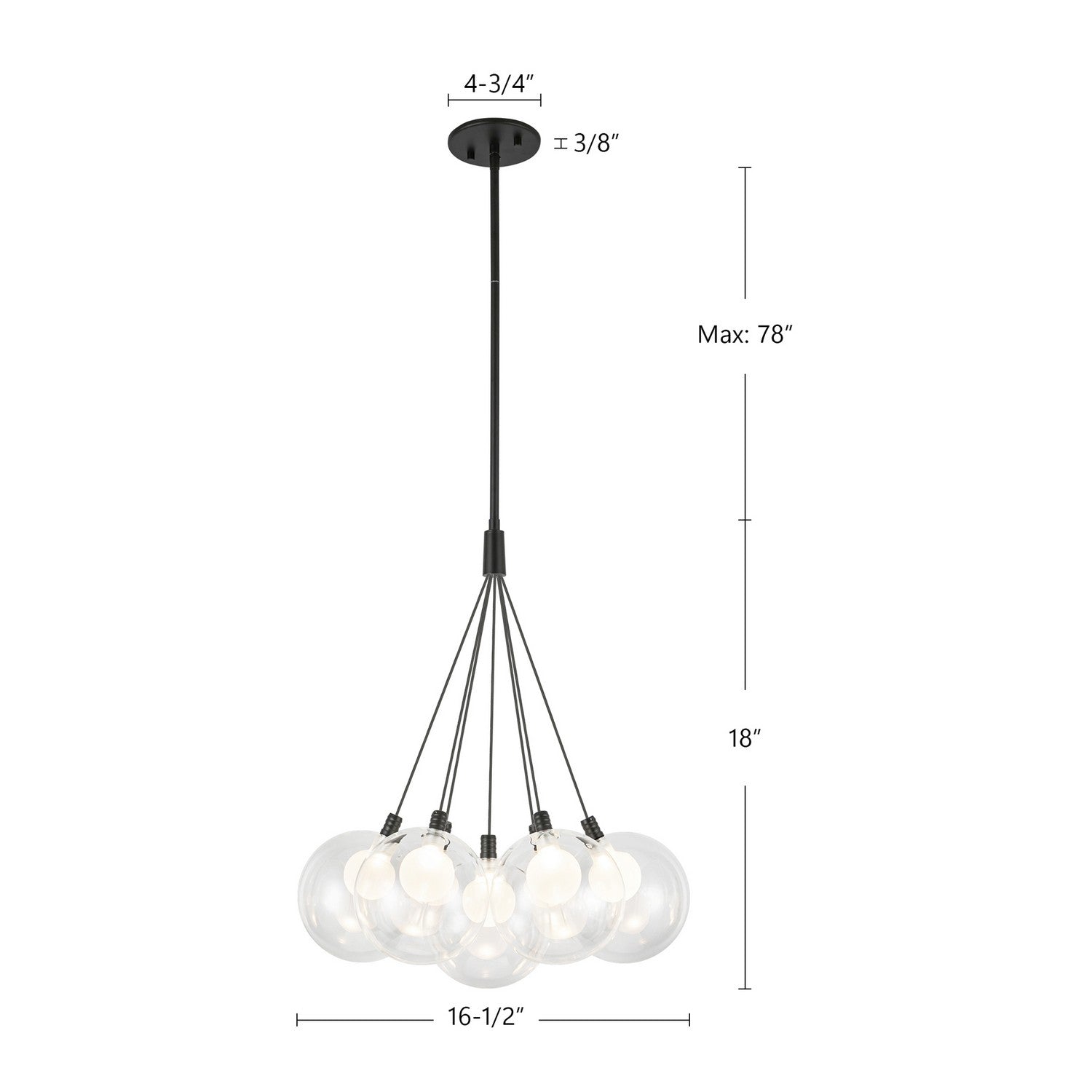 Lustre DEL | Bolla