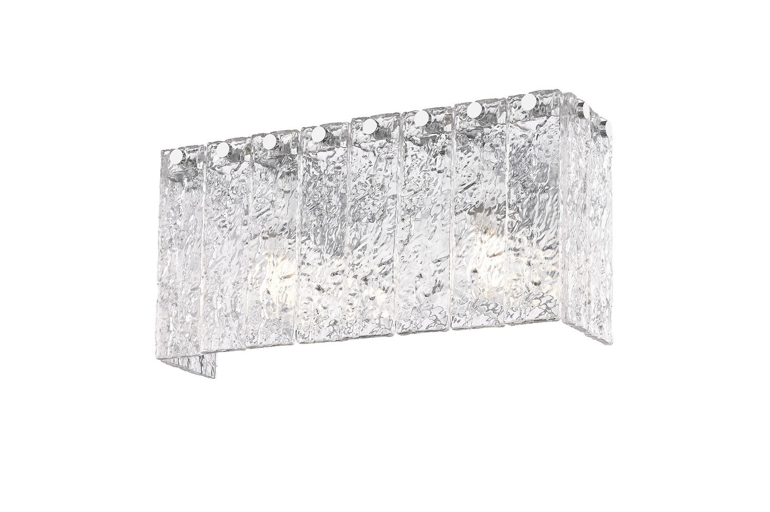 Applique de vanité 2 lumières | Glacier