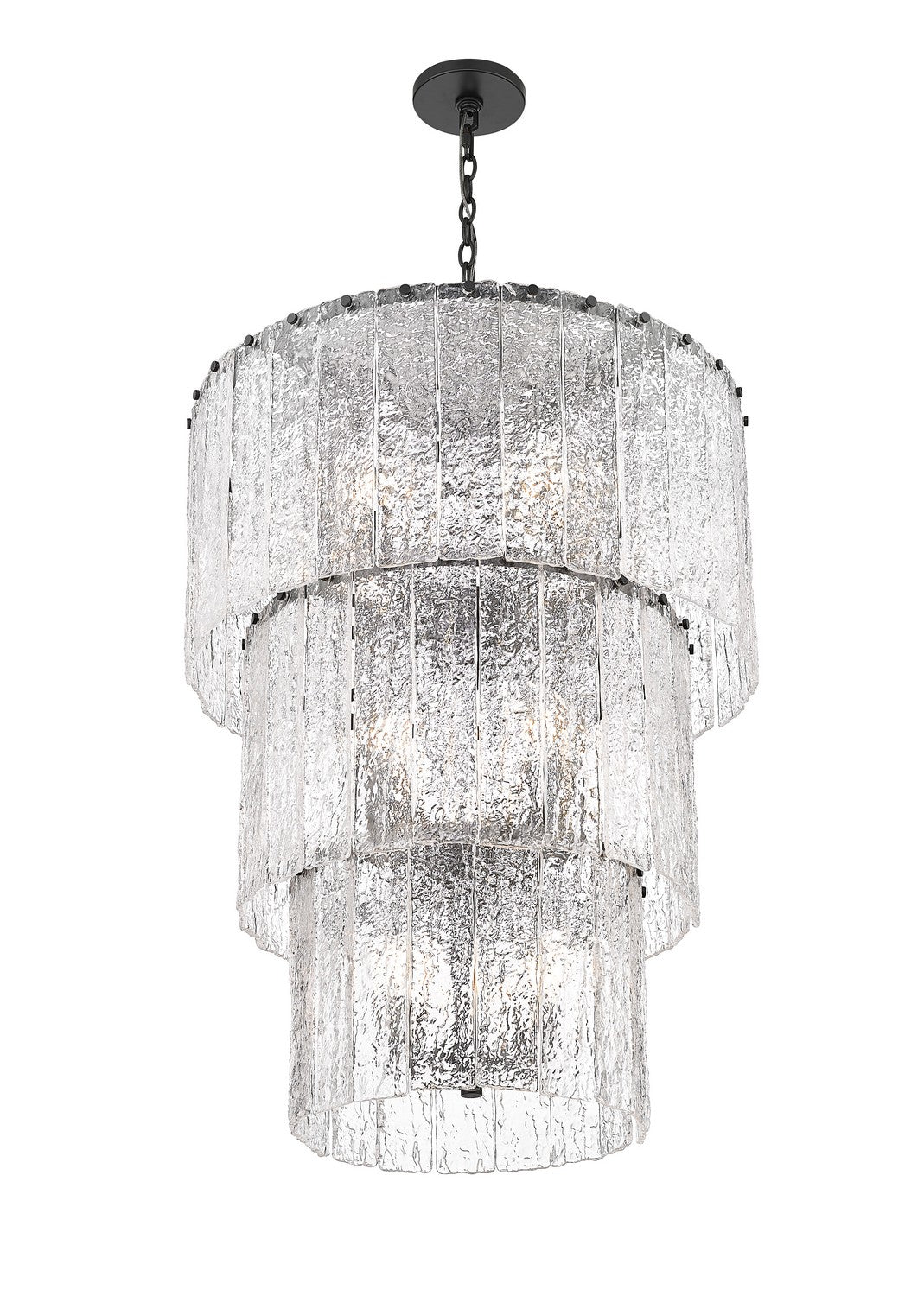 Lustre 12 lumières | Glacier
