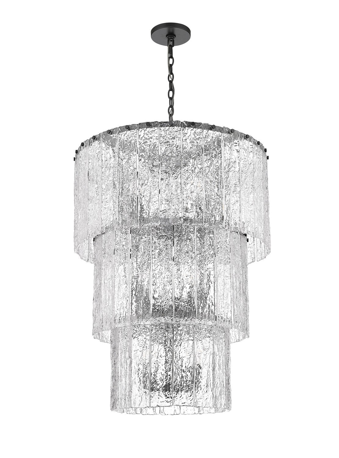 Lustre 12 lumières | Glacier