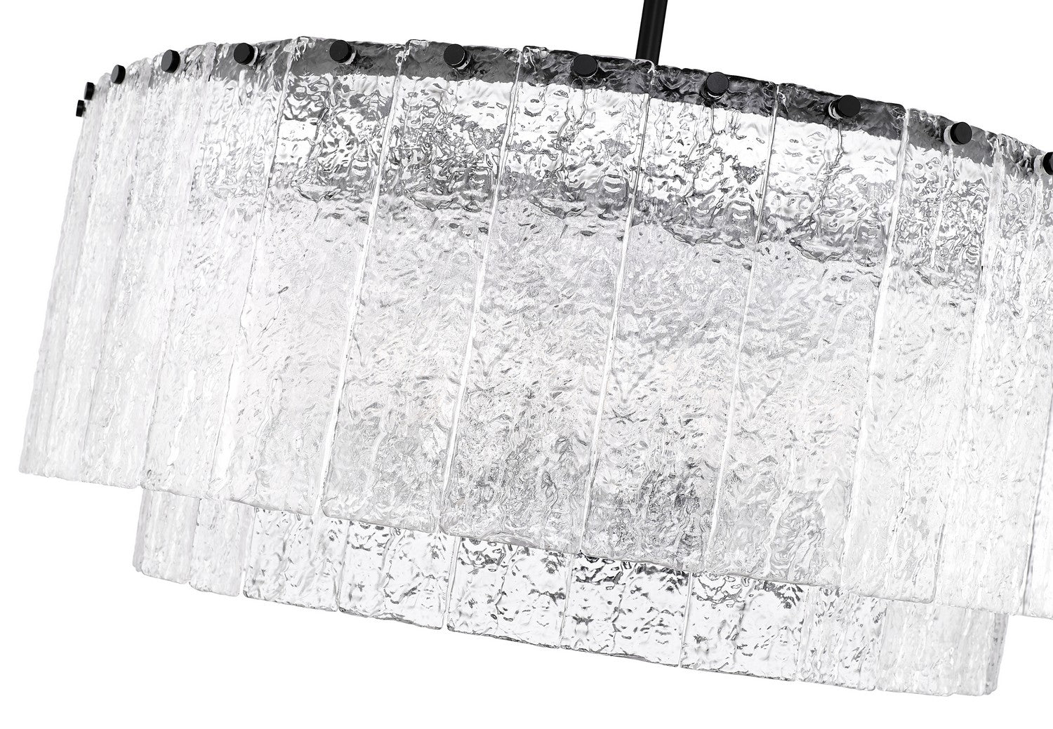 Suspension 12 lumières | Glacier