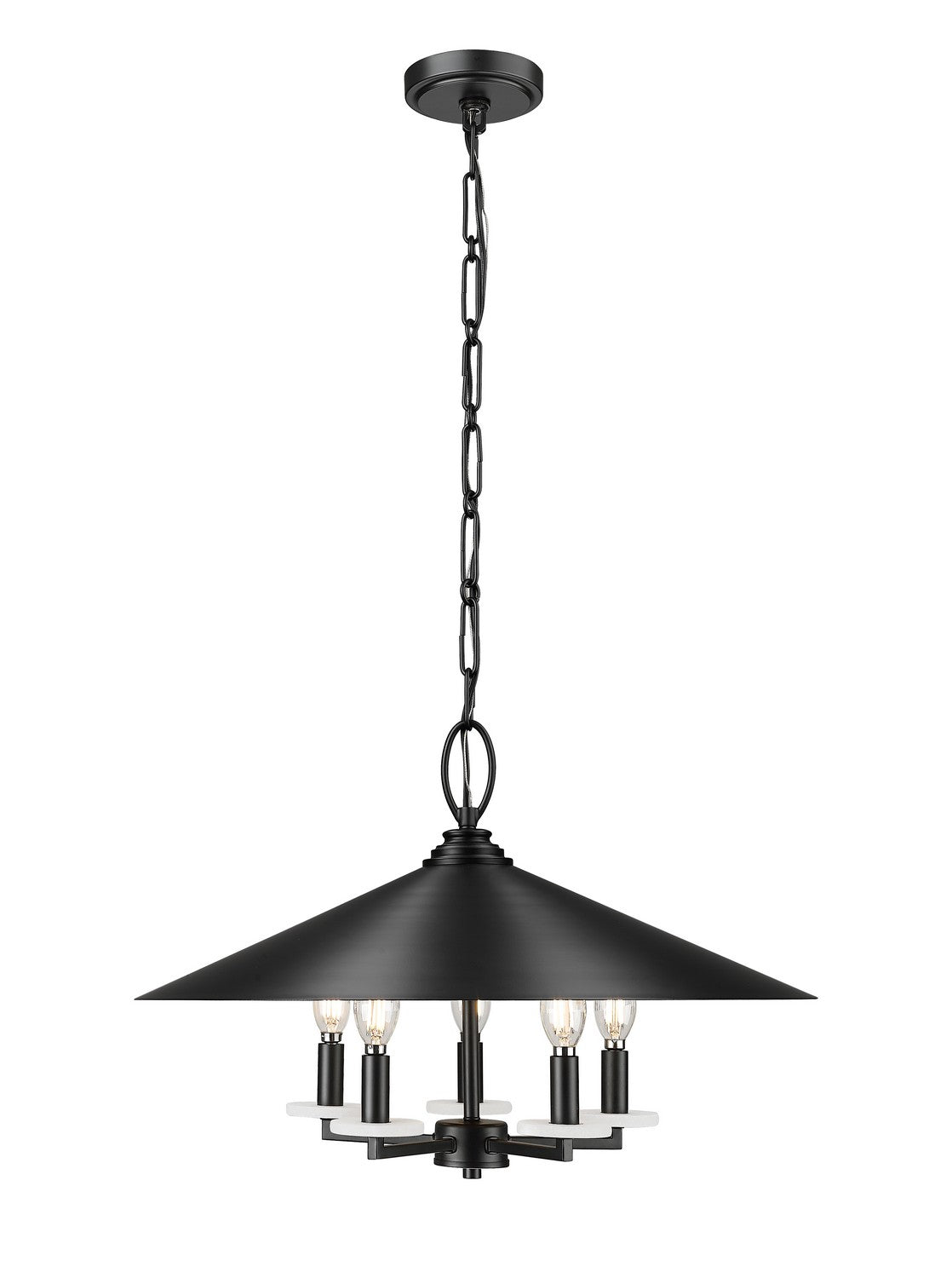 Suspension 5 lumières | Rialto