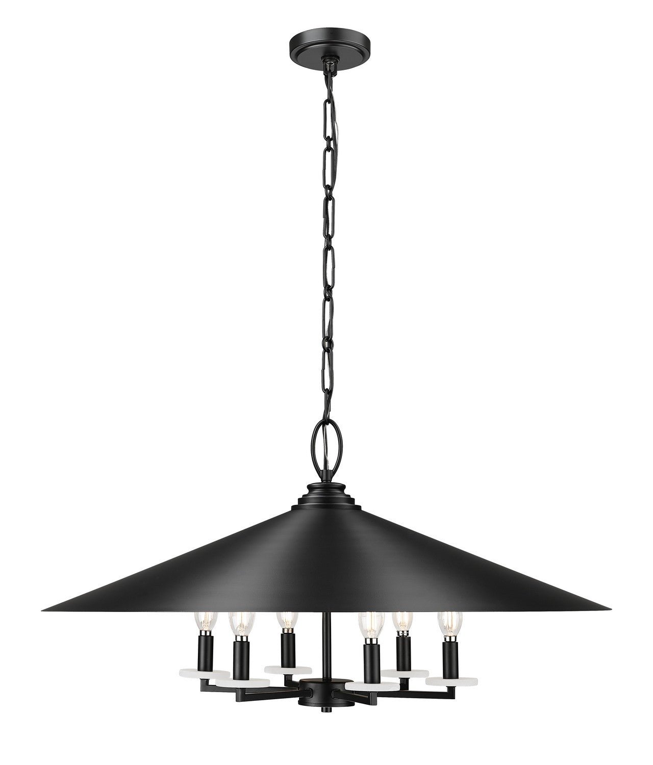 Suspension 6 lumières | Rialto