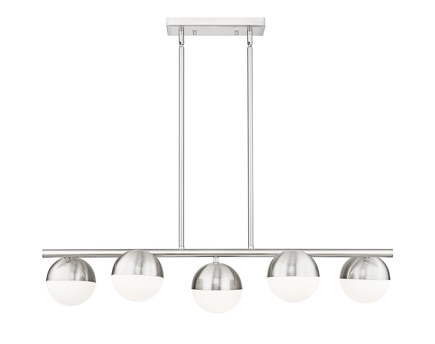 Lustre linéaire 5 lumières | Realm Sphere