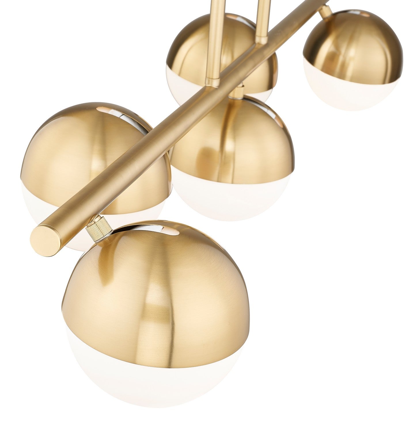 Lustre linéaire 5 lumières | Realm Sphere