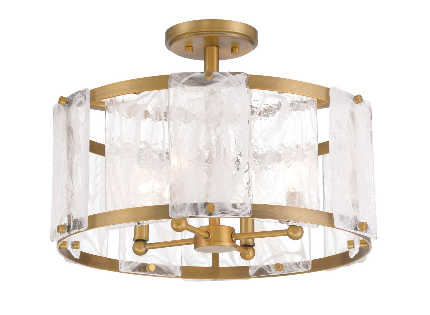 Semi-plafonnier 4 lumières | Veil