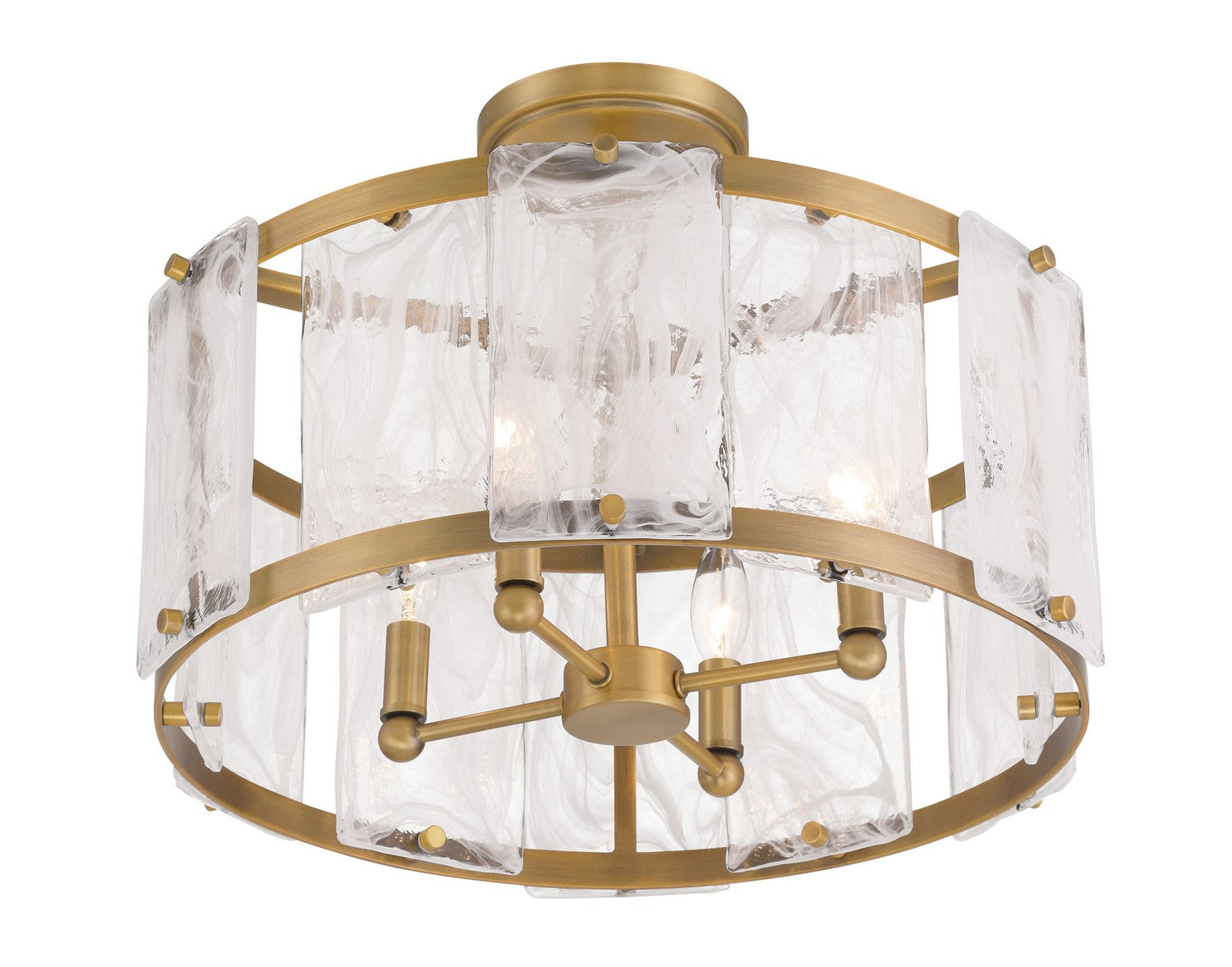 Semi-plafonnier 4 lumières | Veil
