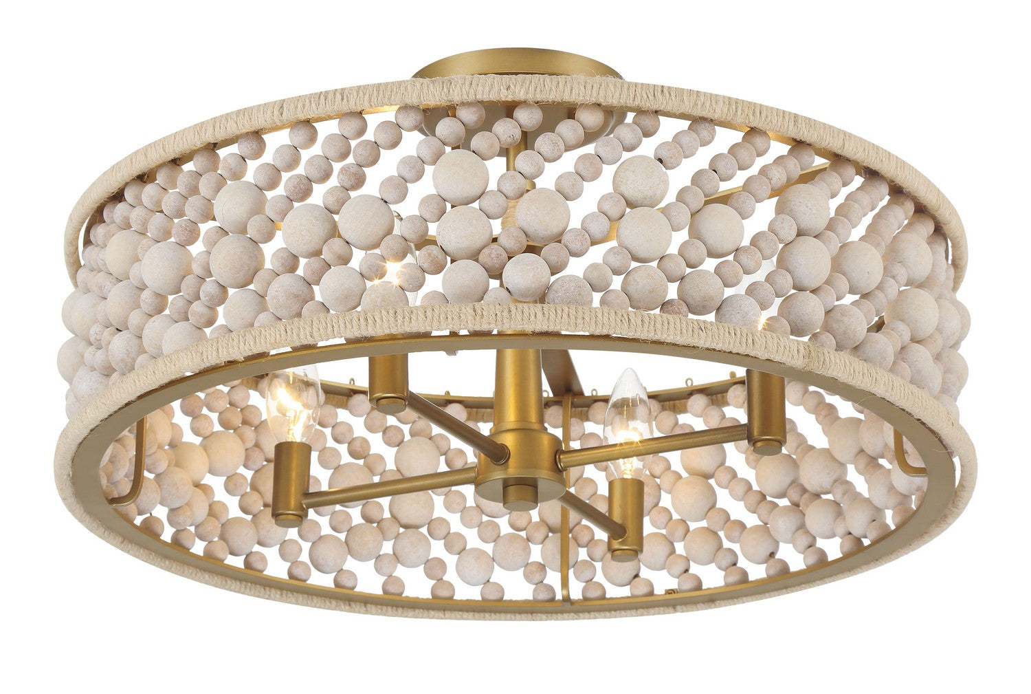 Semi-plafonnier 4 lumières | Horsmore