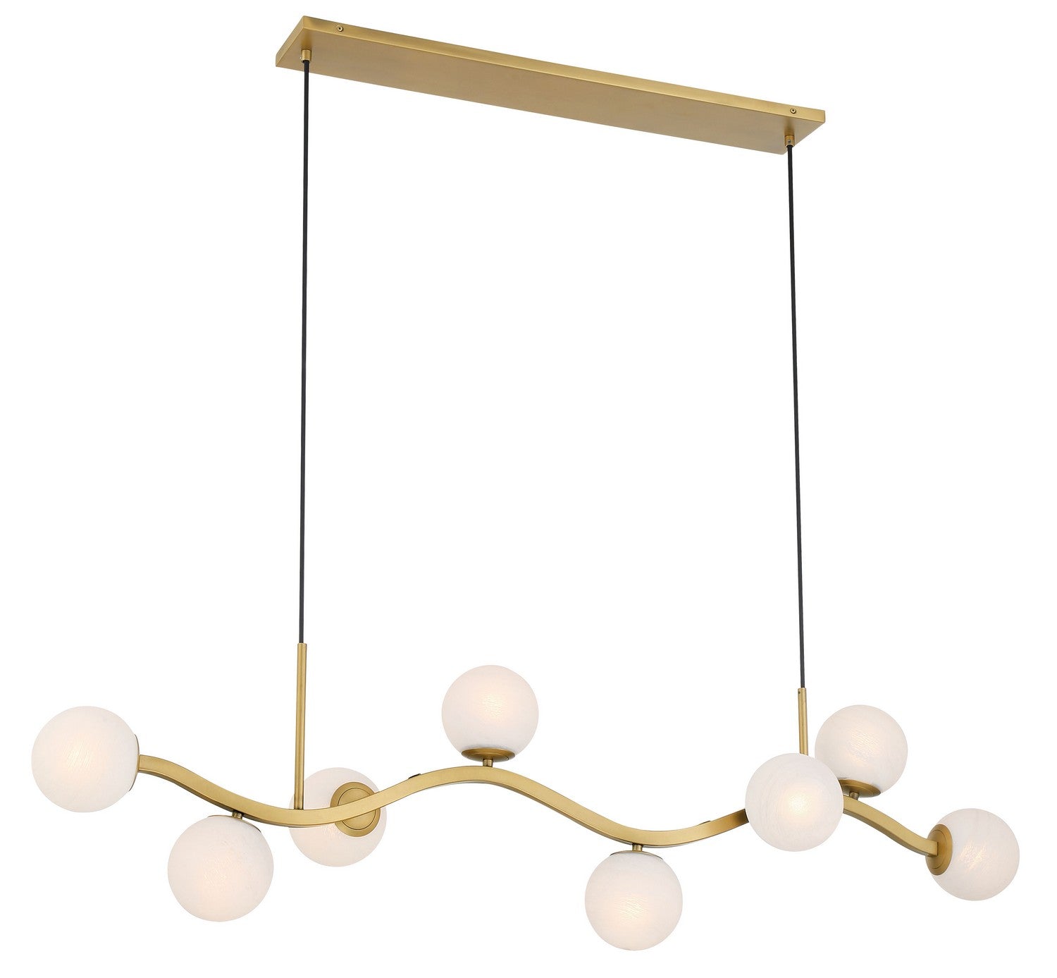Suspension d'îlot 8 lumières | Curven