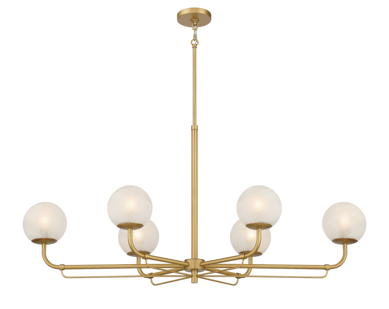Suspension d'îlot 6 lumières | Whitehall