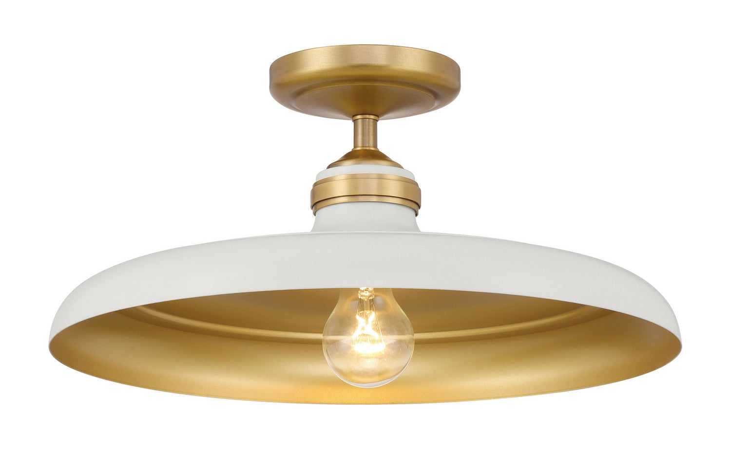 Semi-plafonnier 1 lumière | Crowne