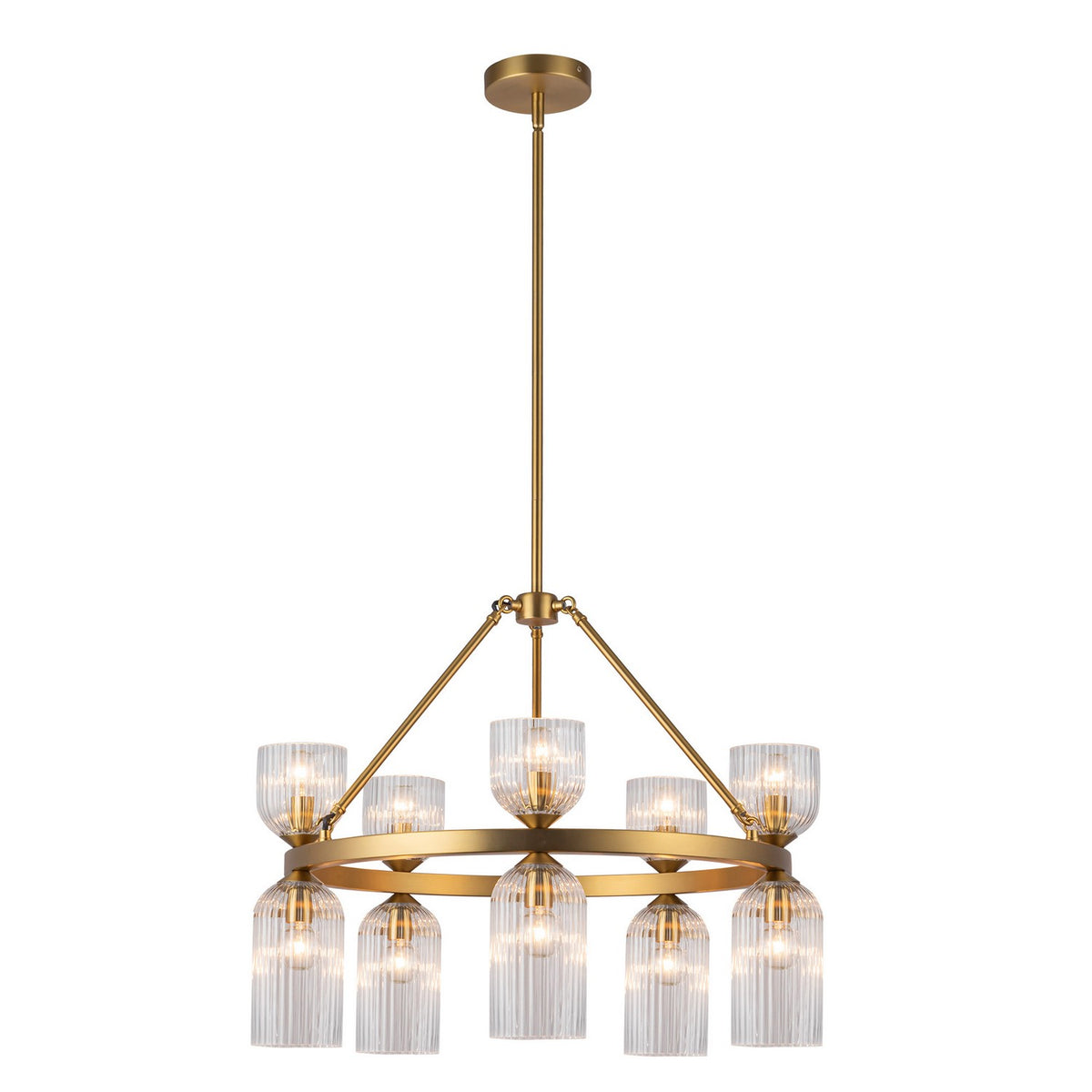 Lustre 10 lumières | Nelly