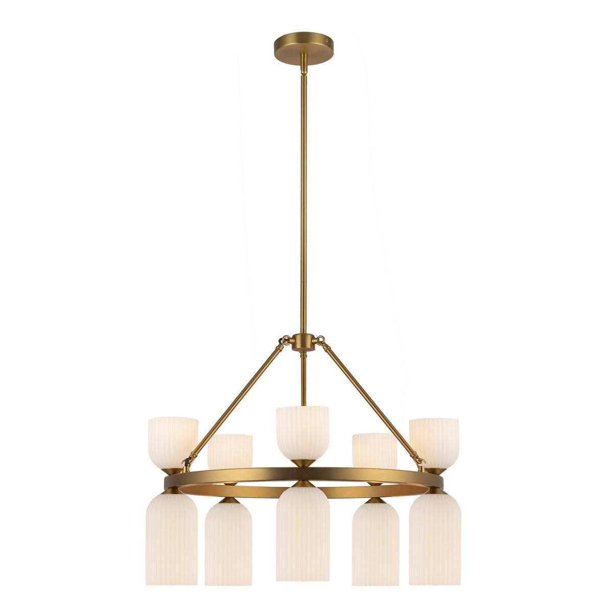 Lustre 10 lumières | Nelly