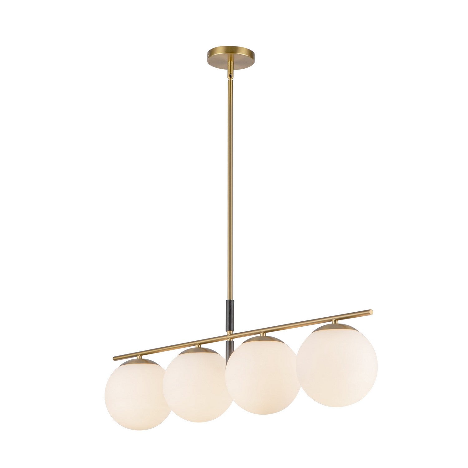 Suspension linéaire 4 lumières | Zuri