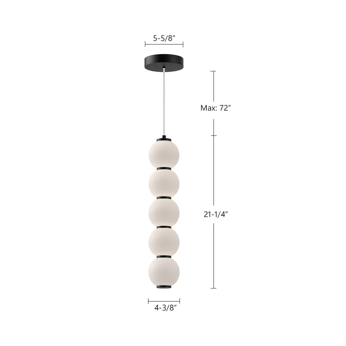 Suspension DEL | Bijou