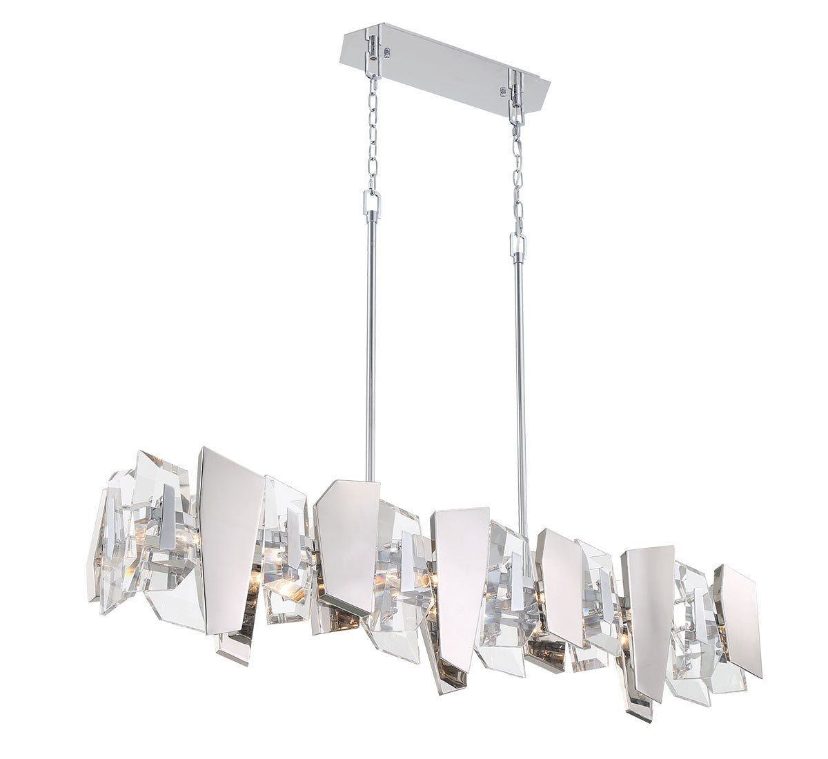 Lustre linéaire 6 lumières | Castellana