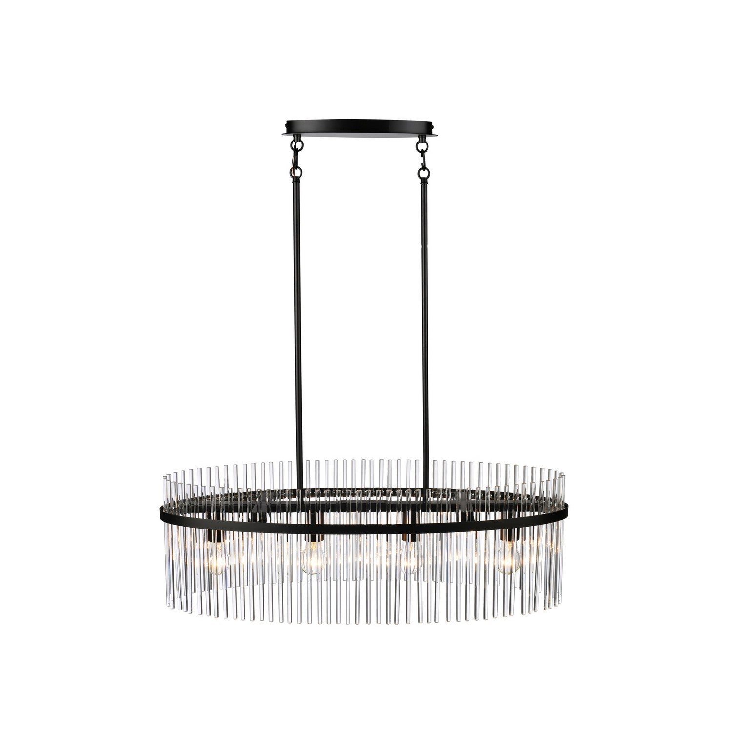 Suspension d'îlot 4 lumières | Ava