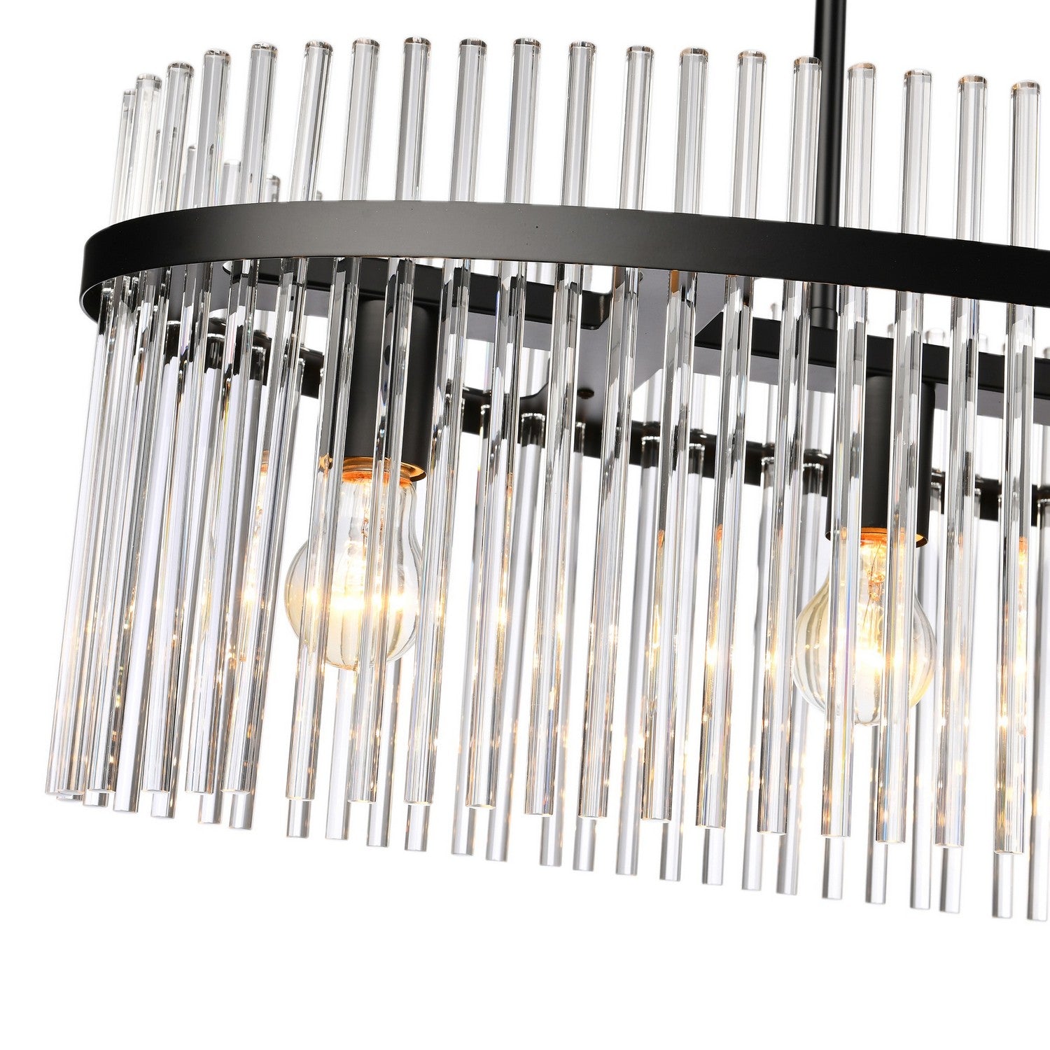 Suspension d'îlot 4 lumières | Ava