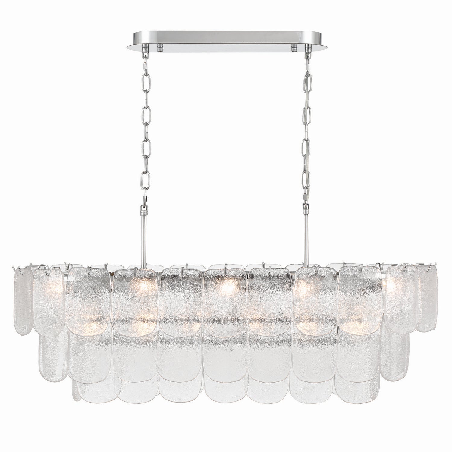 Suspension d'îlot 12 lumières | Bianca