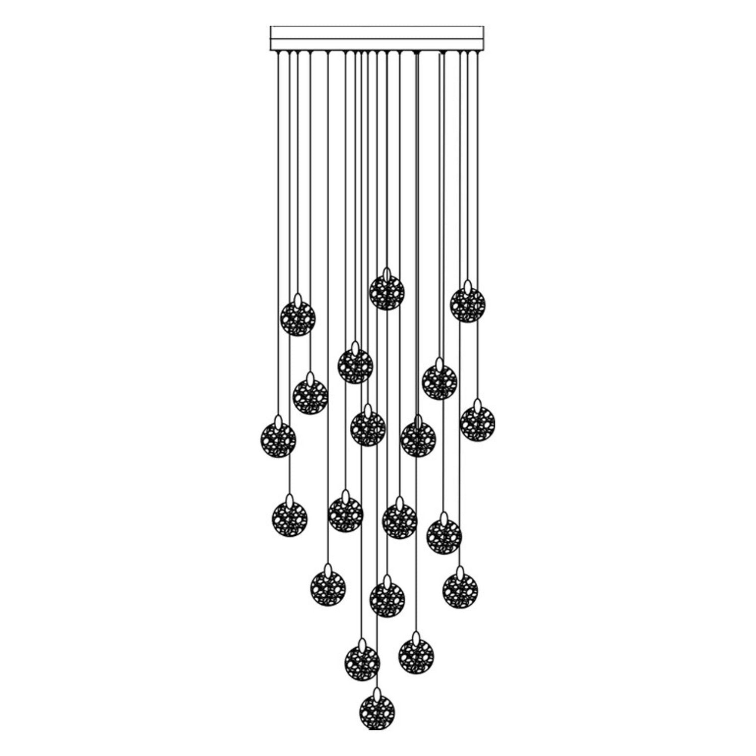 Lustre DEL | Snowflake