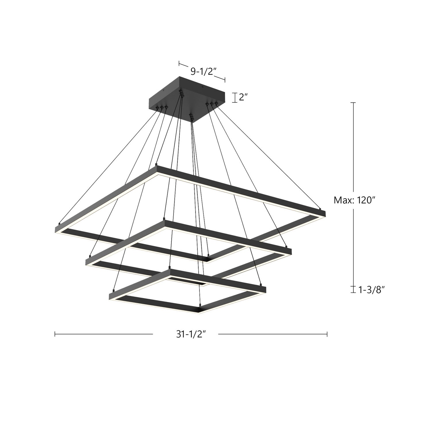 Lustre DEL | Piazza