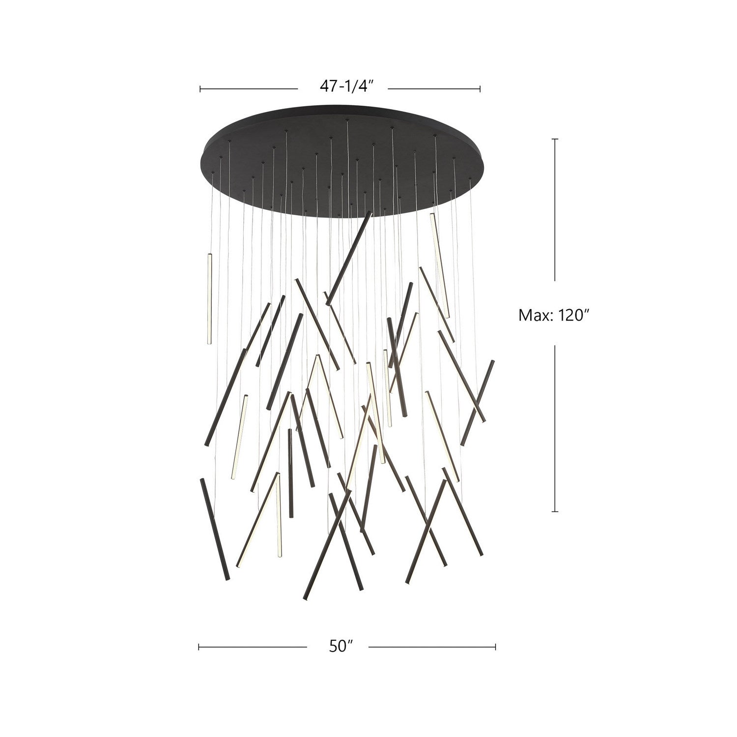 Suspension DEL | Chute