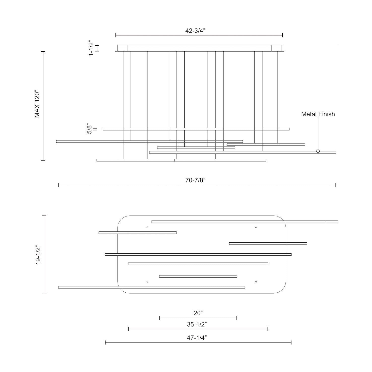 Suspension DEL | Chute Motion