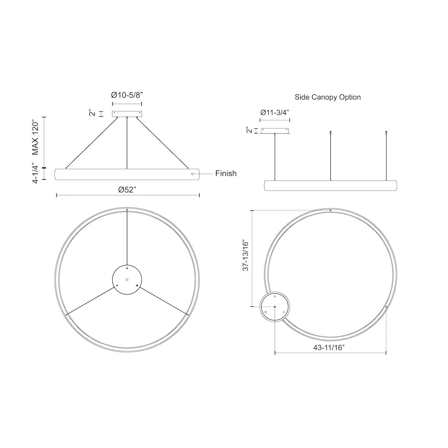 Suspension DEL | Halo